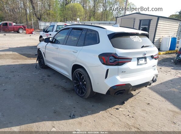5UX83DP08P9P84844 2023 BMW X3 White Tył lewy