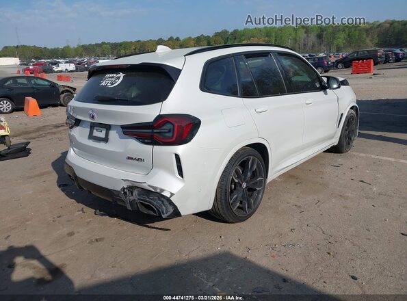 5UX83DP08P9P84844 2023 BMW X3 White Tył prawy