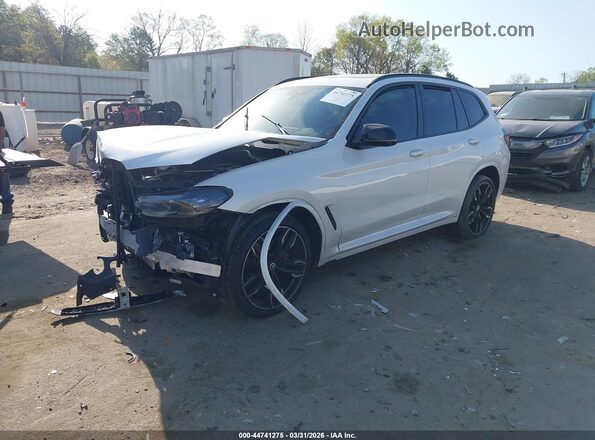 5UX83DP08P9P84844 2023 BMW X3 White Przód lewy
