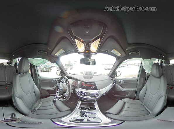 5UXCR4C06M9F92397 2021 BMW X5 White 360 interior view