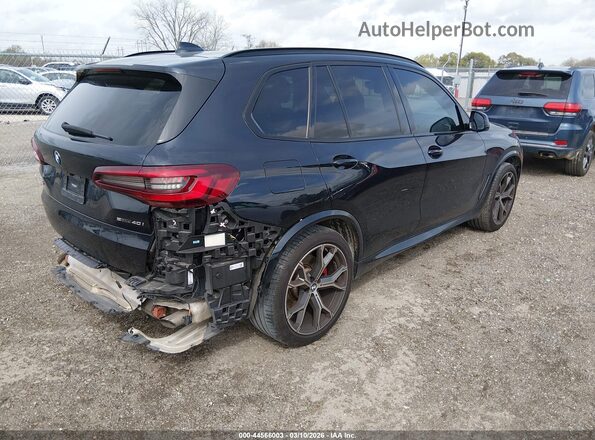 5UXCR4C07M9F56346 2021 BMW X5 Dark Blue უკანა მარჯვენა