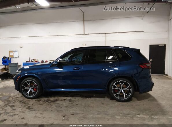 5UXCR4C07N9K29332 2022 BMW X5 Blue 