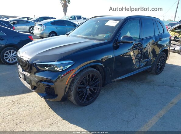 5UXCR4C08P9R18945 2023 BMW X5 Black Vista tres cuartos delantera izquierda