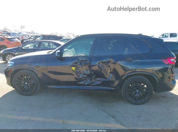 5UXCR4C08P9R18945 2023 BMW X5 Black Vista interior de 360 grados