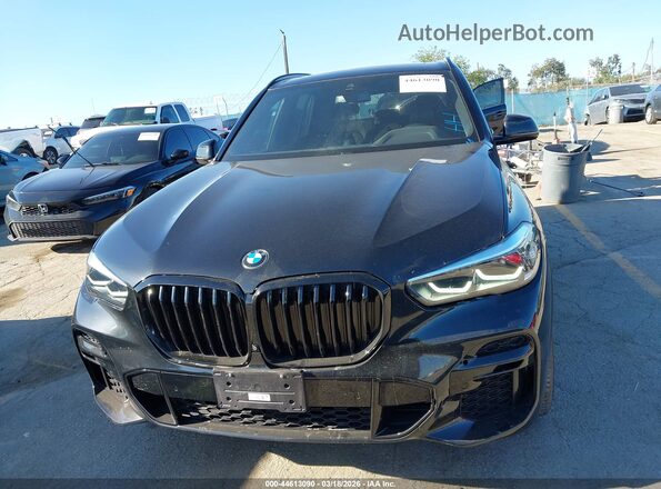5UXCR4C08P9R18945 2023 BMW X5 Black Vista del cuadro de instrumentos