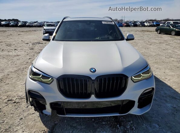 5UXCR4C0XM9F88529 2021 BMW X5 White Vista frontal