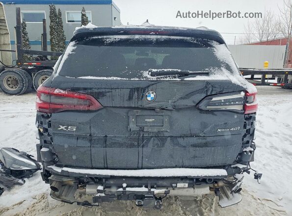 5UXCR6C00P9P01577 2023 BMW X5 Black Rear view