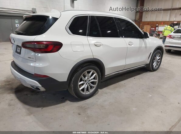 5UXCR6C01M9G43090 2021 BMW X5 White Задня права чверть
