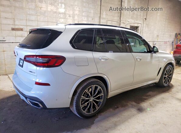 5UXCR6C01N9K38474 2022 BMW X5 White Tył prawy