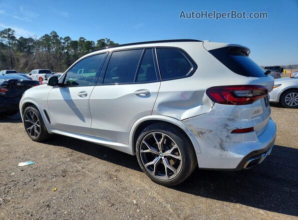 5UXCR6C01N9K65528 2022 BMW X5 White Задня ліва чверть