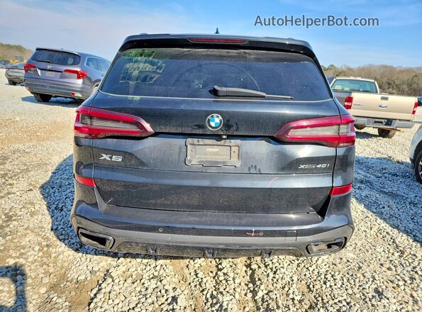 5UXCR6C02M9E66436 2021 BMW X5 Black Rear view