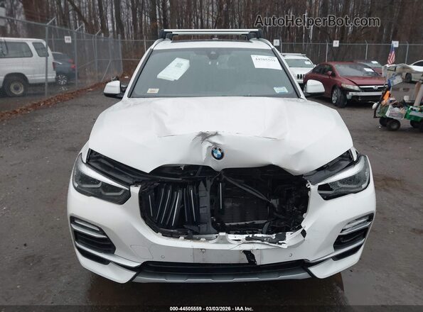 5UXCR6C03M9G08826 2021 BMW X5 White Widok zestawu wskaźników
