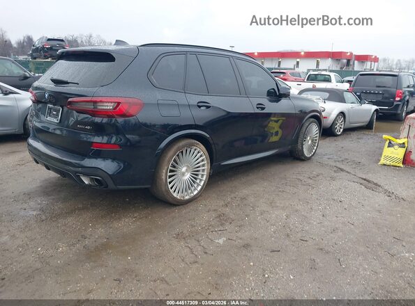 5UXCR6C03P9N64103 2023 BMW X5 Black უკანა მარჯვენა
