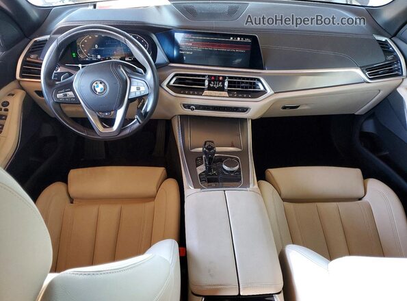 5UXCR6C04N9M60376 2022 BMW X5 Charcoal Вид панелі приладів