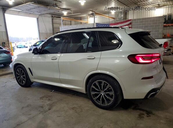 5UXCR6C06M9F35399 2021 BMW X5 White უკანა მარცხენა