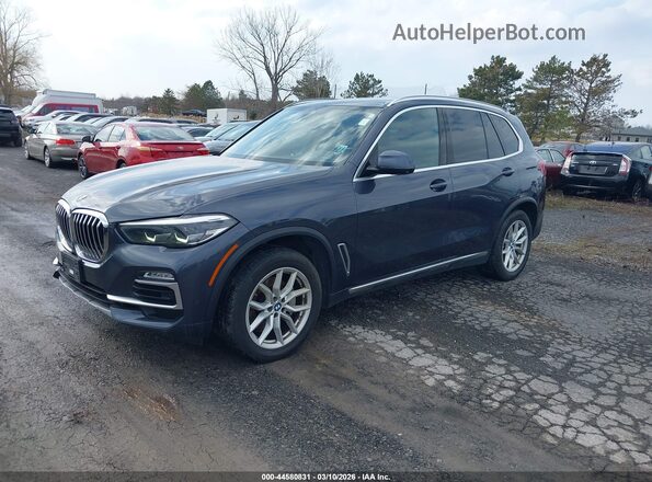 5UXCR6C07L9B68401 2020 BMW X5 Серый Передняя левая четверть