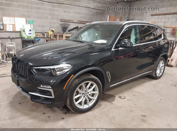 5UXCR6C07M9E09441 2021 BMW X5 Black Front left