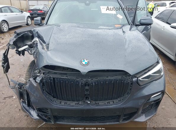 5UXCR6C08M9F64600 2021 BMW X5 Dark Blue Front view