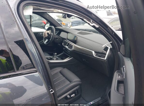 5UXCR6C08M9F64600 2021 BMW X5 Dark Blue Front interior view