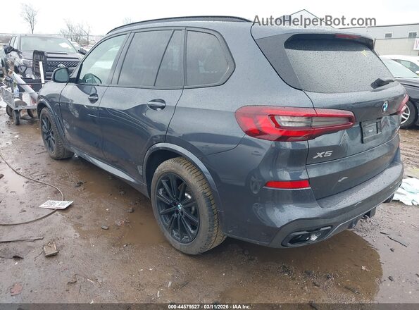 5UXCR6C08M9F64600 2021 BMW X5 Dark Blue Rear left