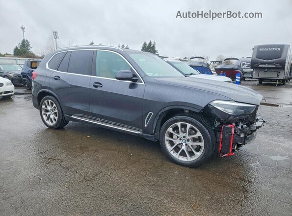 5UXCR6C08P9P50803 2023 BMW X5 Gray Передня права чверть