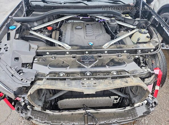 5UXCR6C08P9P50803 2023 BMW X5 Gray Вид задньої частини салону