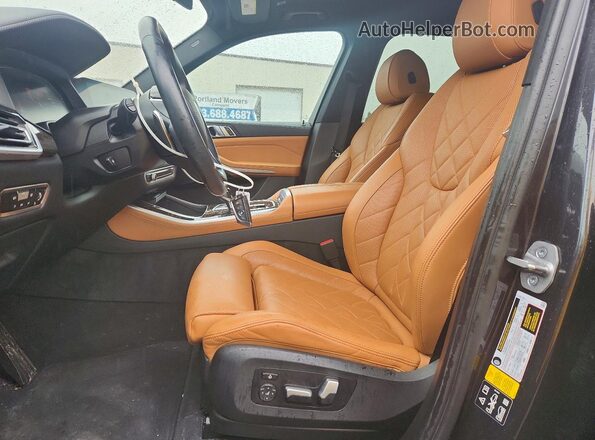 5UXCR6C08P9P50803 2023 BMW X5 Gray Вид салону спереду