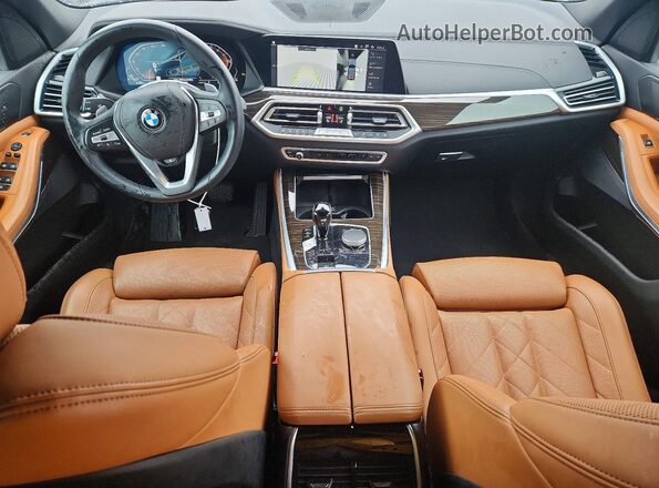 5UXCR6C08P9P50803 2023 BMW X5 Gray Вид панелі приладів