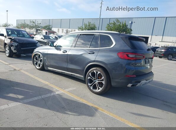 5UXCR6C09L9B79996 2020 BMW X5 Blue Задня ліва чверть