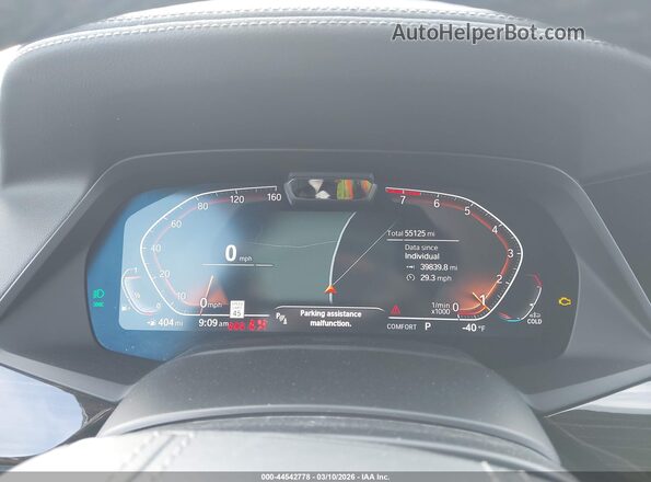 5UXCR6C09L9B79996 2020 BMW X5 Blue Вид задніх сидінь