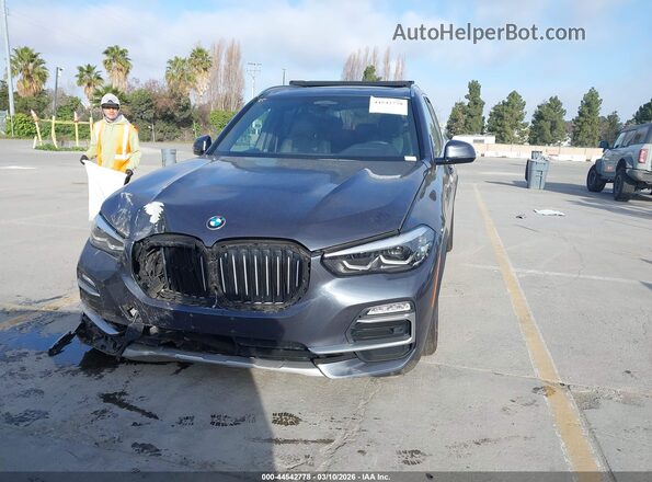 5UXCR6C09L9B79996 2020 BMW X5 Blue Вид щитка приладів