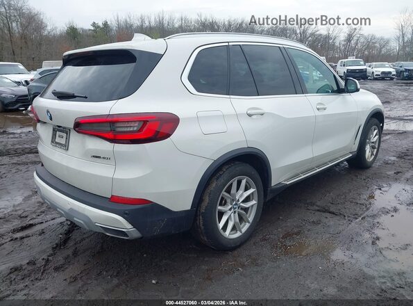5UXCR6C09M9G52541 2021 BMW X5 White Задня права чверть
