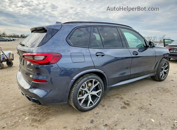 5UXCR6C0XM9D80260 2021 BMW X5 Gray Trasero derecho