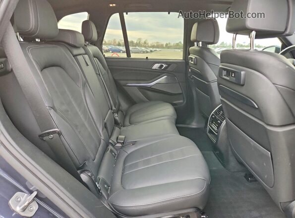 5UXCR6C0XM9D80260 2021 BMW X5 Gray Vista de los asientos traseros