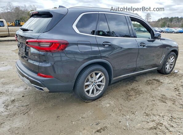 5UXCR6C0XM9F01093 2021 BMW X5 Charcoal Задня права чверть
