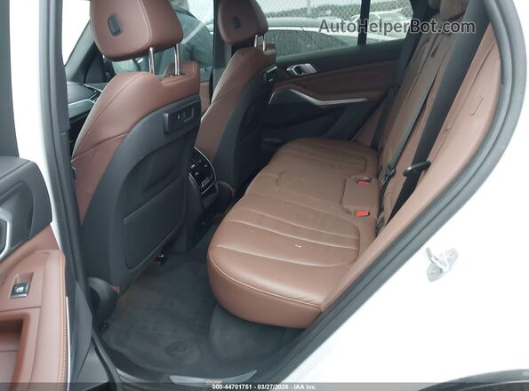 5UXCR6C51KLL25320 2019 BMW X5 White VIN sticker view