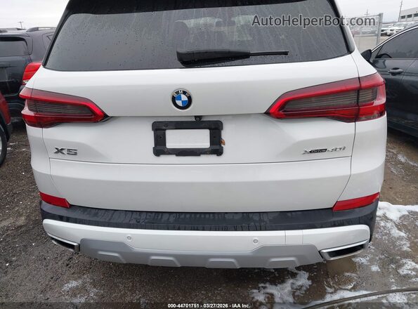 5UXCR6C51KLL25320 2019 BMW X5 White 