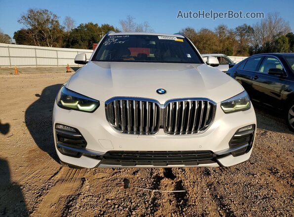 5UXCR6C51KLL26015 2019 BMW X5 White 