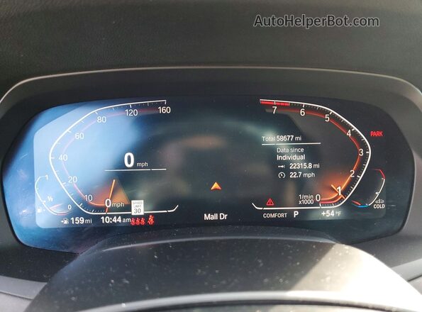 5UXCR6C55KLL61852 2019 BMW X5 Black 