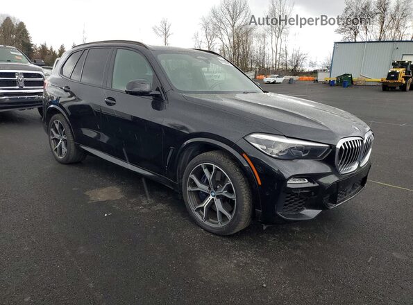 5UXCR6C56KLL05676 2019 BMW X5 Black 