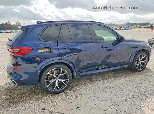 5UXCR6C56KLL51654 2019 BMW X5 Blue 