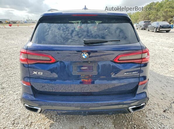 5UXCR6C56KLL51654 2019 BMW X5 Blue 