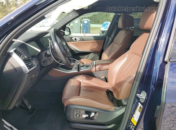 5UXCR6C56KLL51654 2019 BMW X5 Blue 
