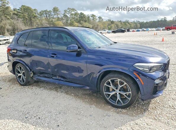 5UXCR6C56KLL51654 2019 BMW X5 Blue 