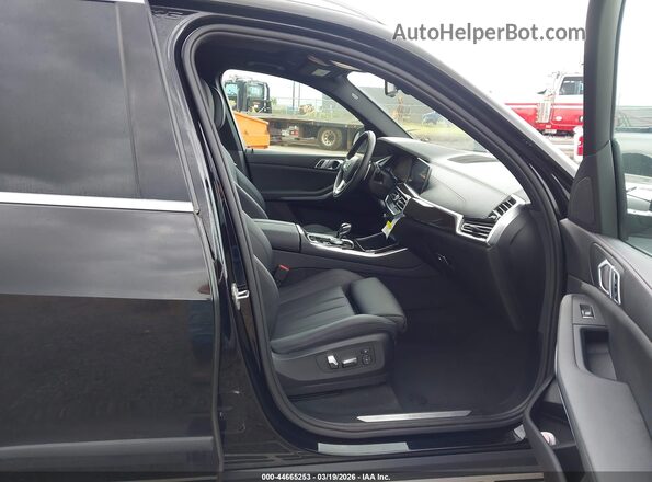 5UXCR6C58KLL23659 2019 BMW X5 Black Вид салону спереду