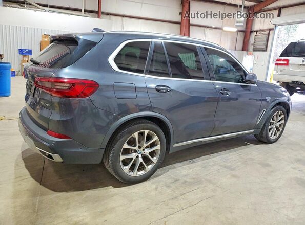 5UXCR6C59KLL01556 2019 BMW X5 Charcoal Задня права чверть