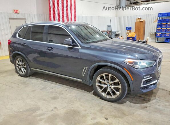 5UXCR6C59KLL01556 2019 BMW X5 Charcoal Передня права чверть