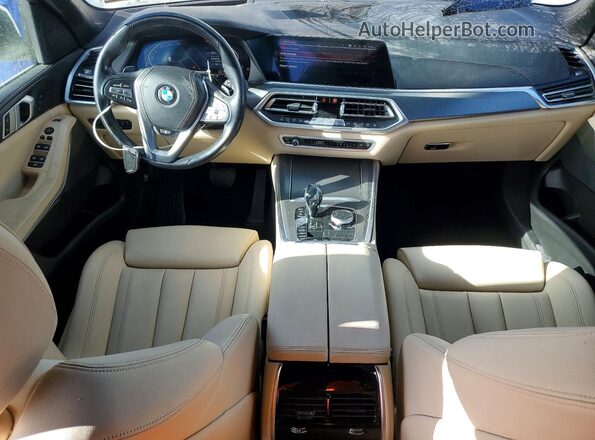 5UXCR6C5XKLL01307 2019 BMW X5 White 