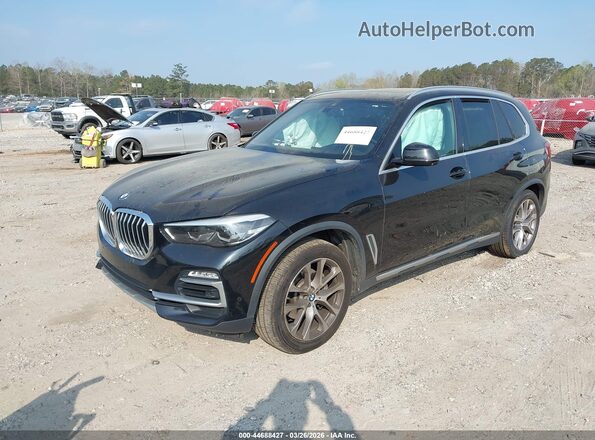 5UXCR6C5XKLL13053 2019 BMW X5 Black Front left