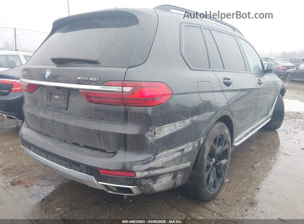 5UXCW2C00M9F27655 2021 BMW X7 Gray Rear right